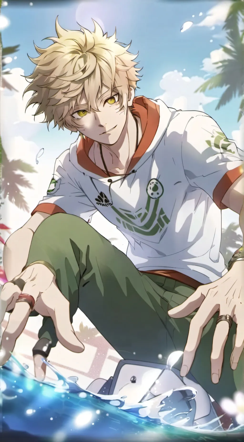 ai character: 😡💥bakugo💥🤬 background