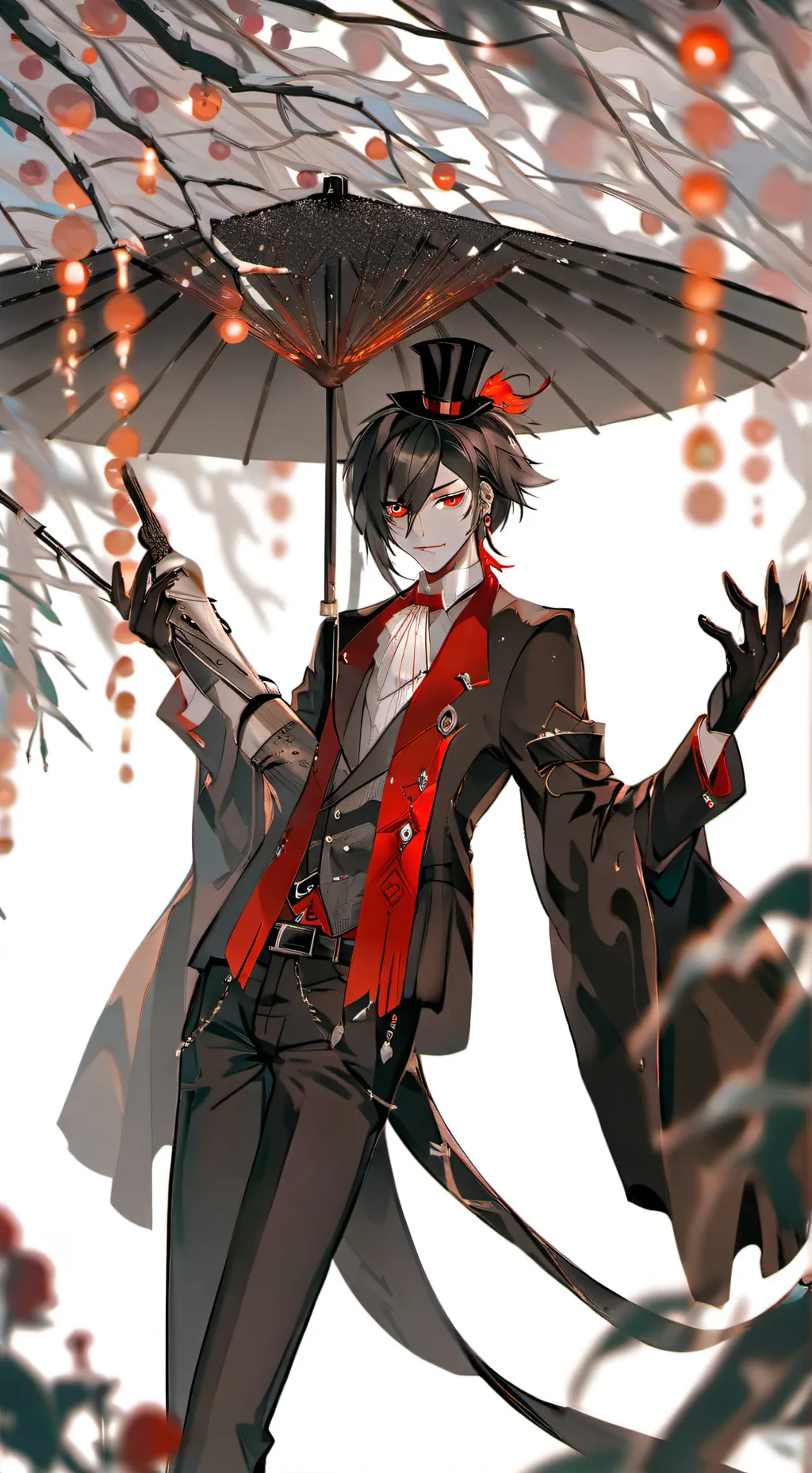 ai character: Radioapple background