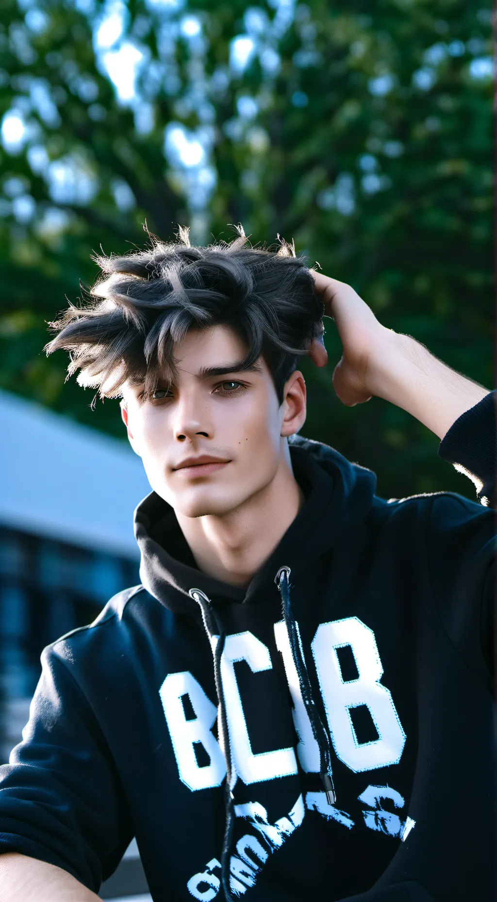 ai character: Mark background