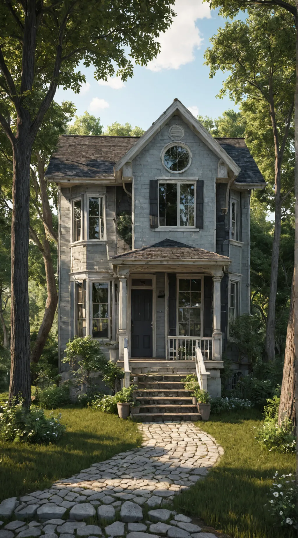 ai character: foster home  background