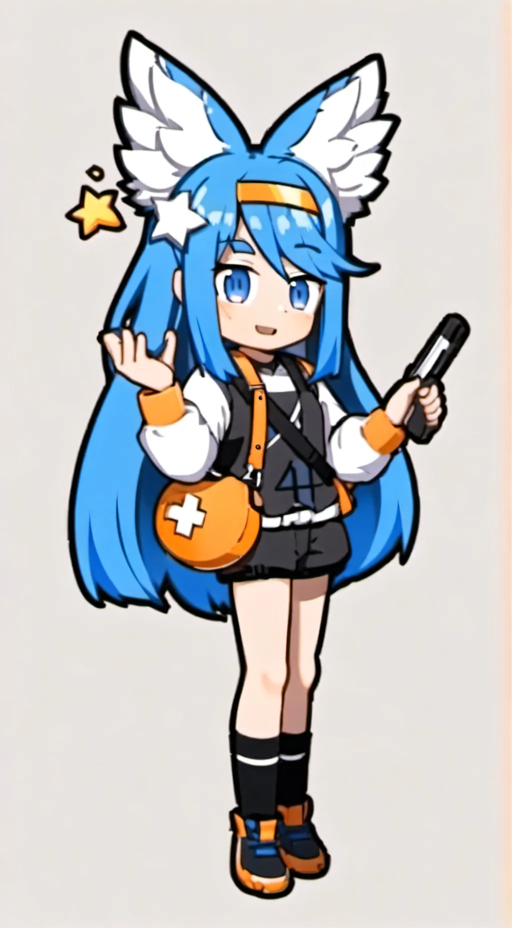 ai character: Bella the Wolf background