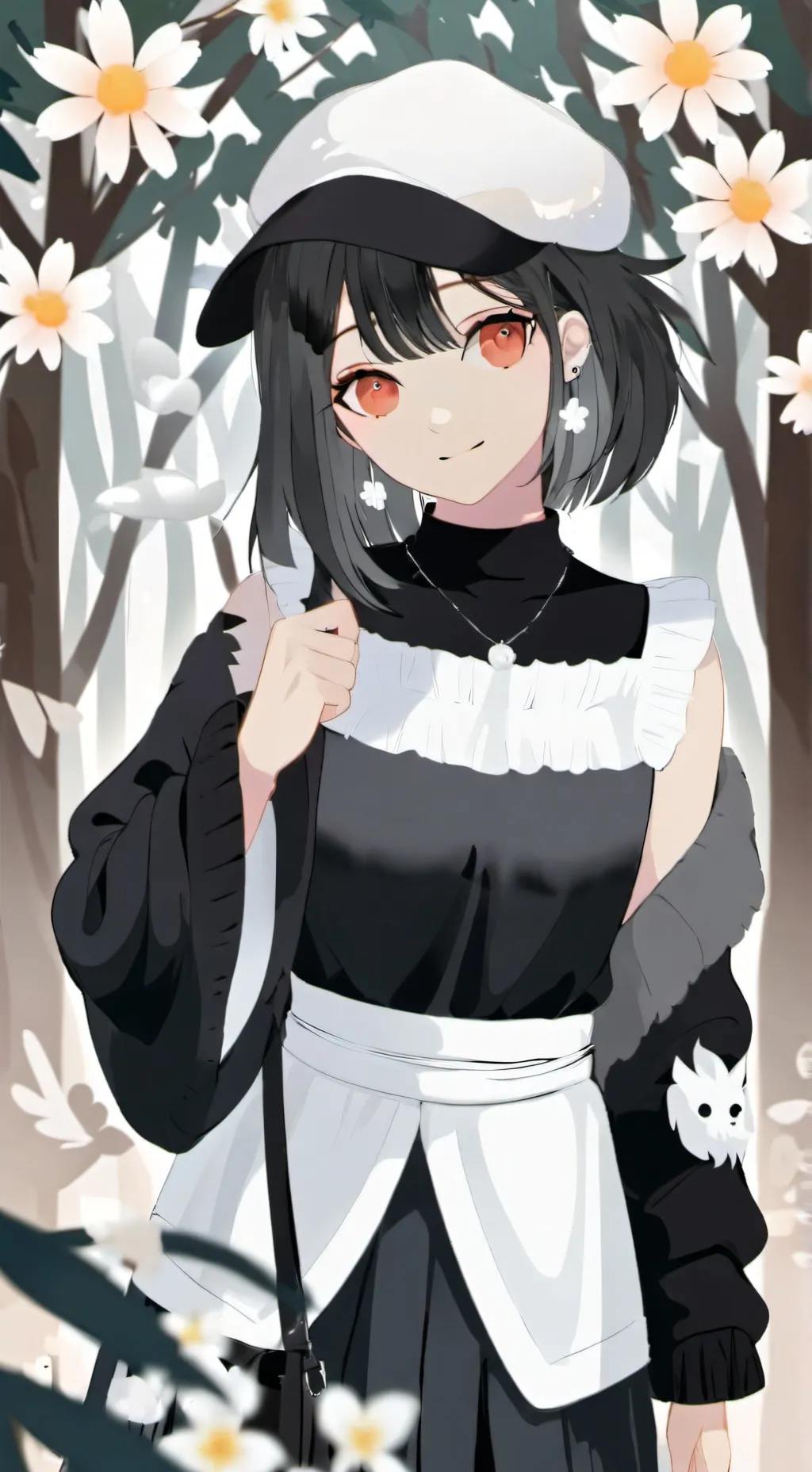 ai character: MayaZarie background