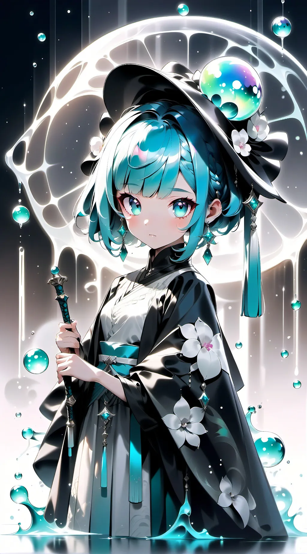 ai character: luna background