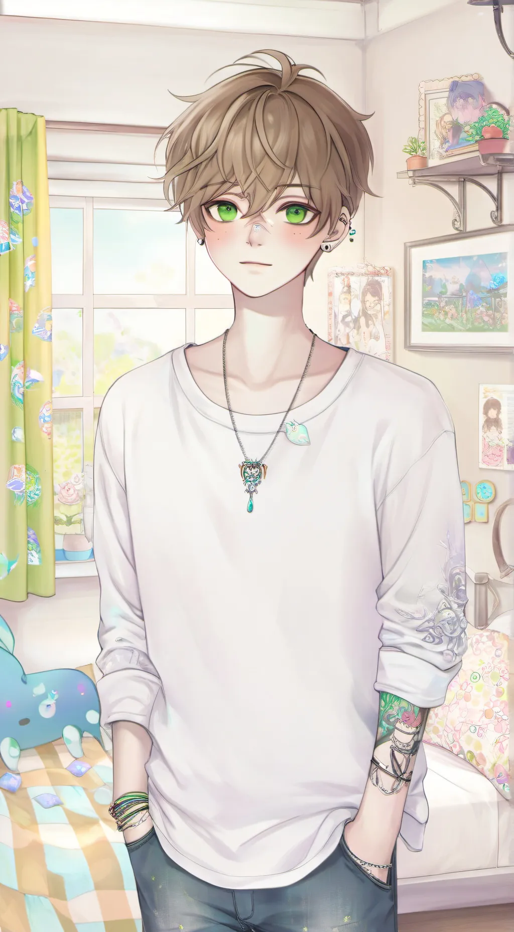 ai character: Peter background