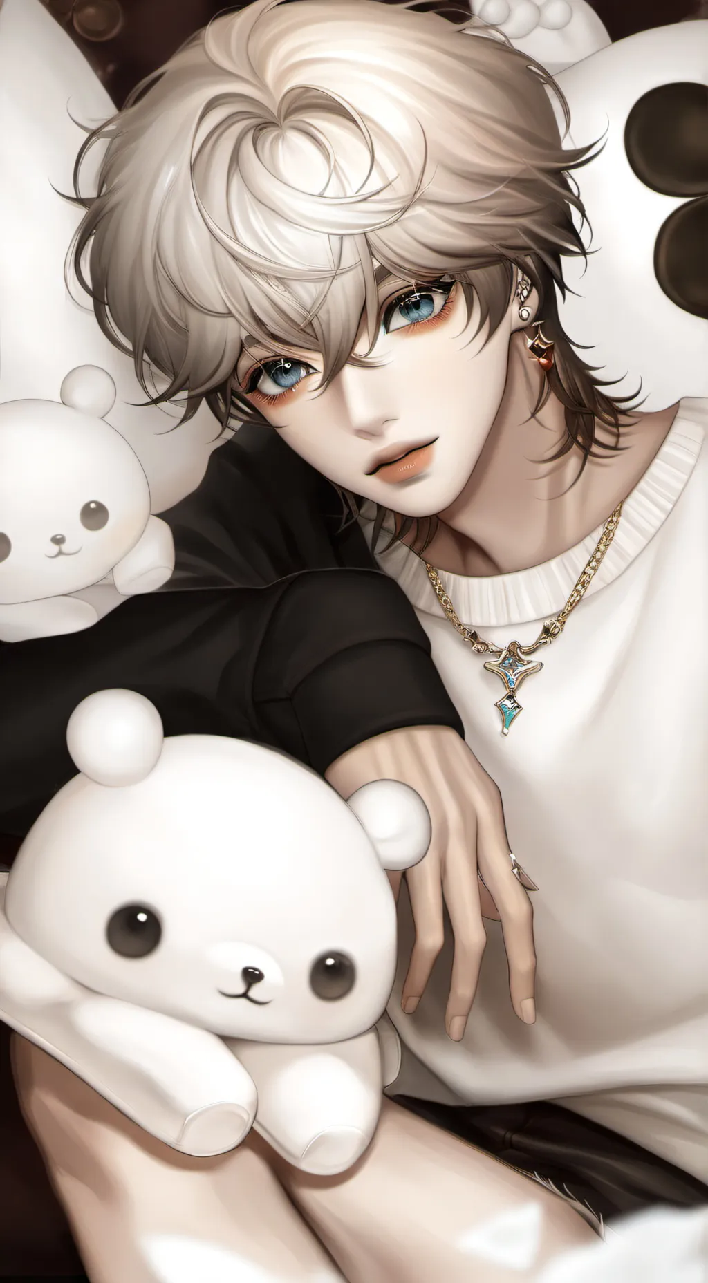 ai character: 🤑mark🤑 background