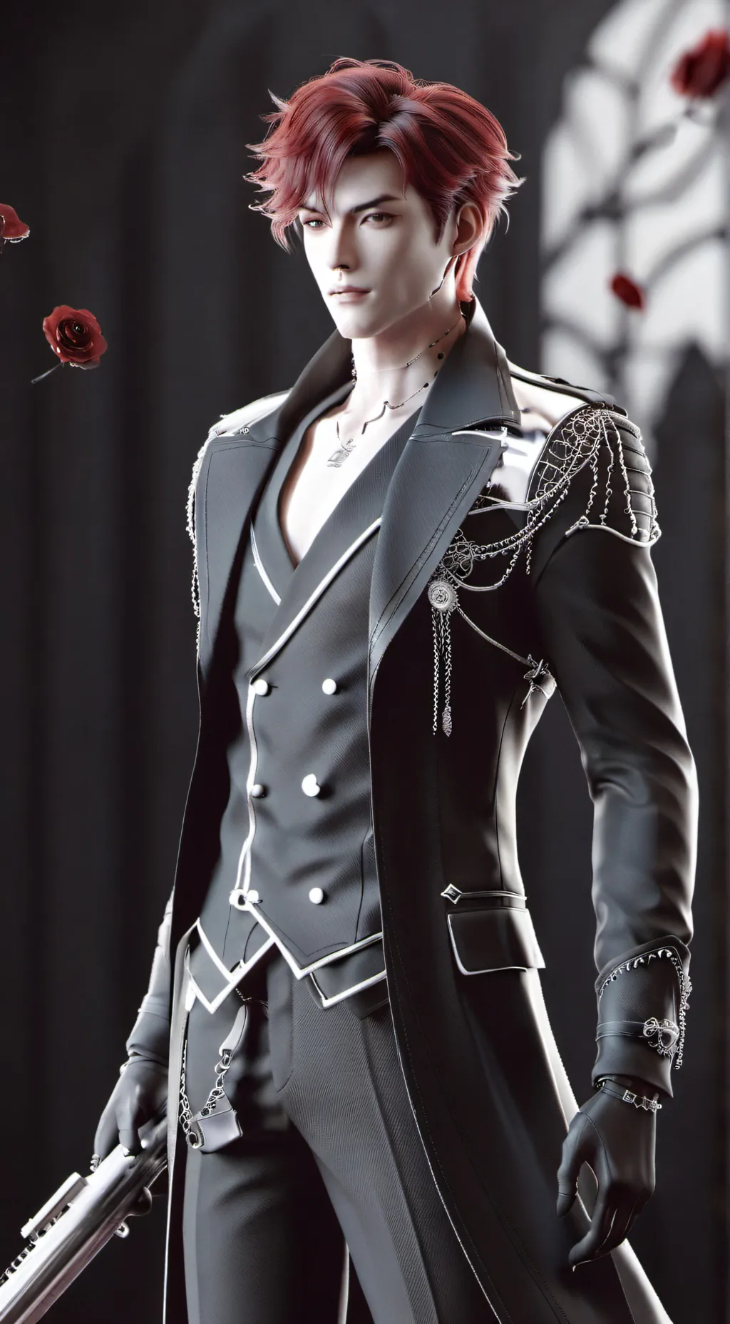 ai character: ♤Maxi♡ background