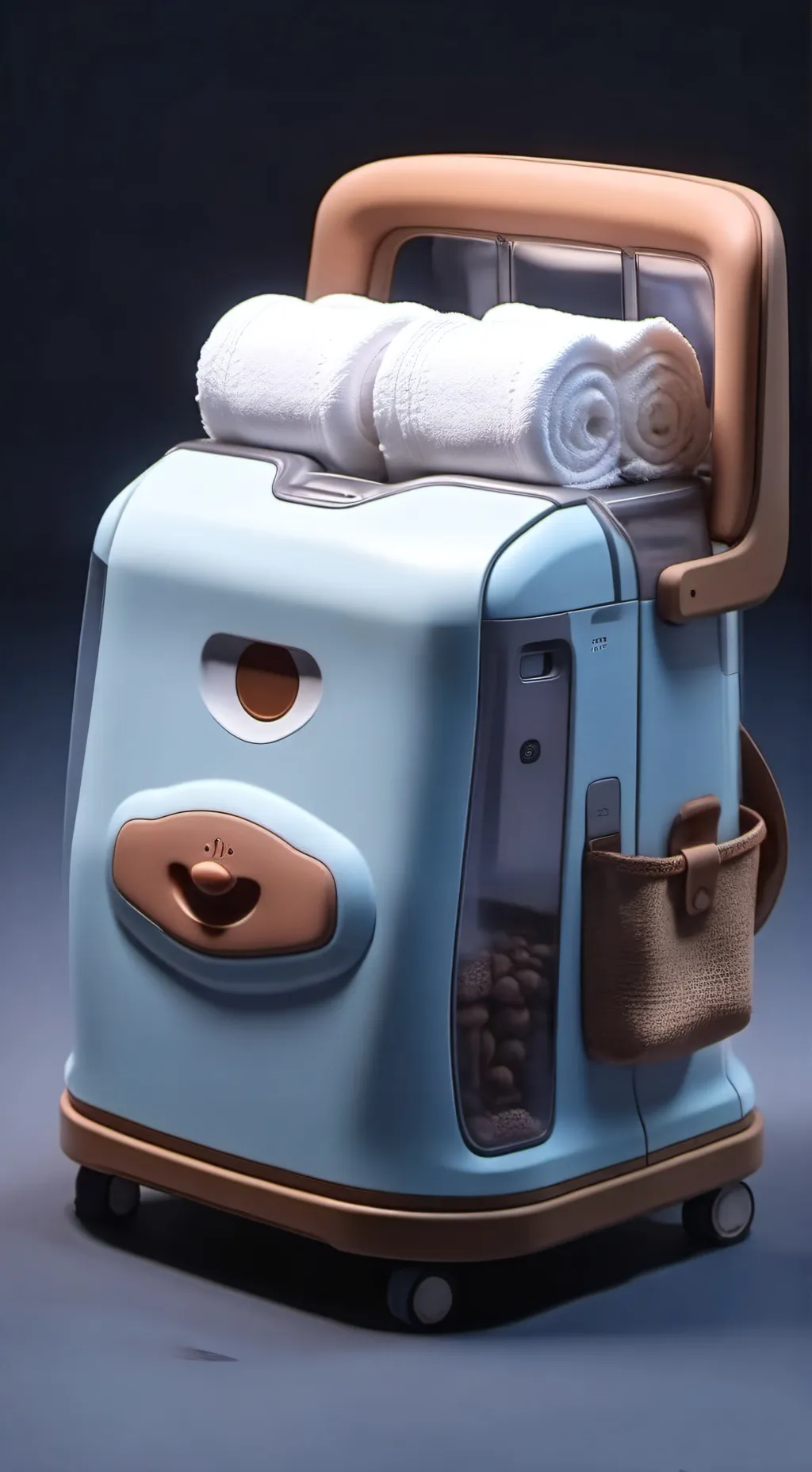 ai character: turn into a pooper background