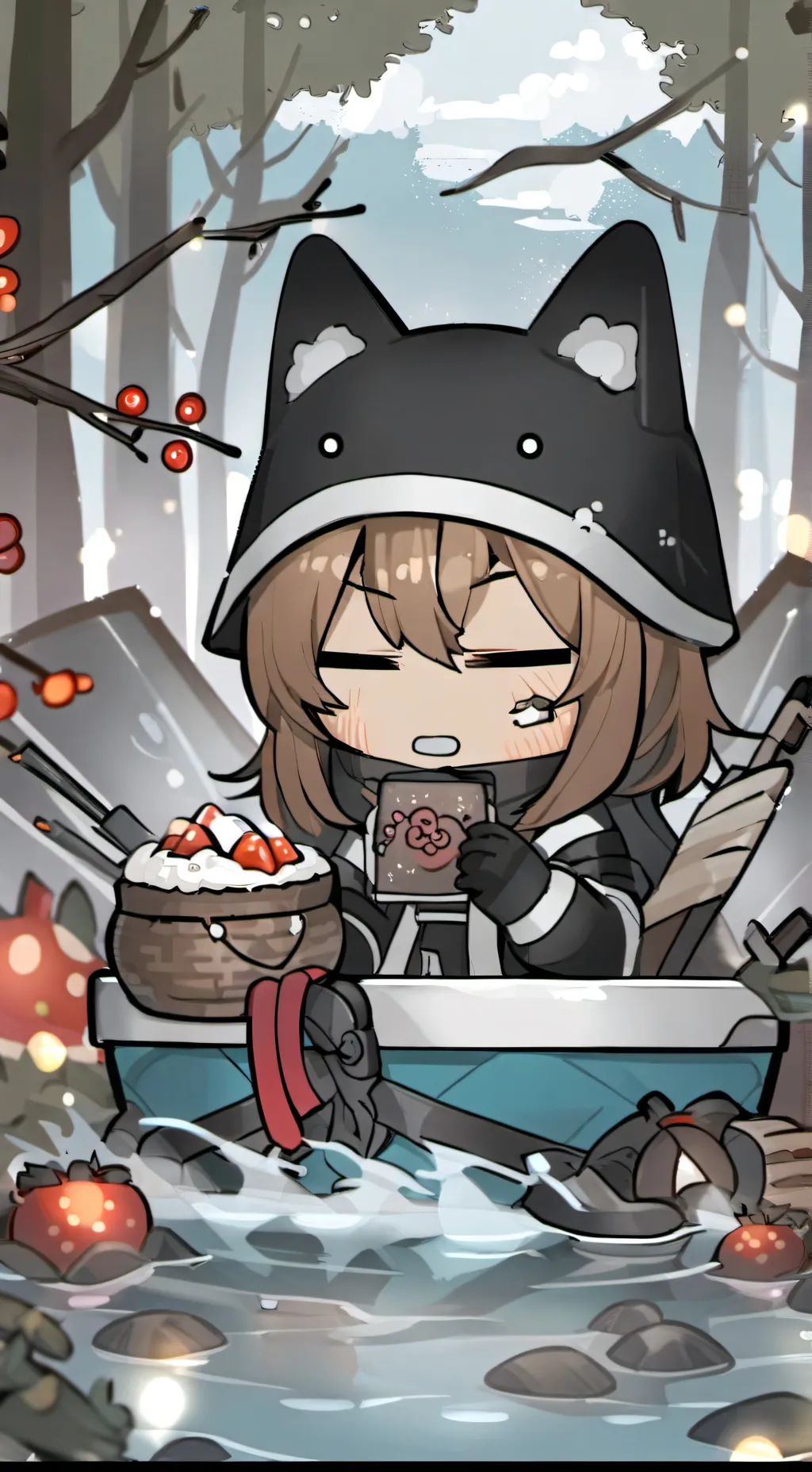 ai character: Lily background