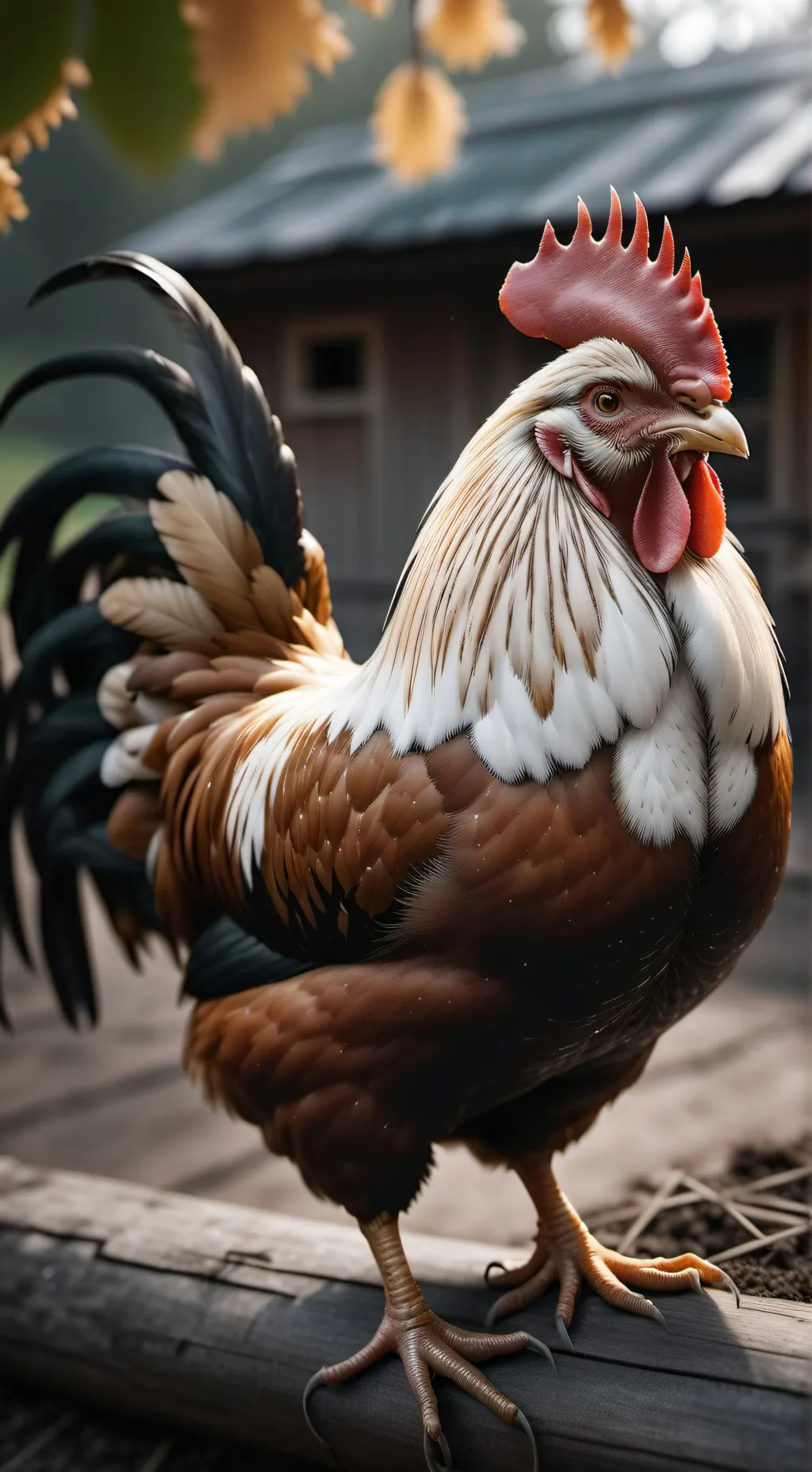 ai character: Cockadoodle background