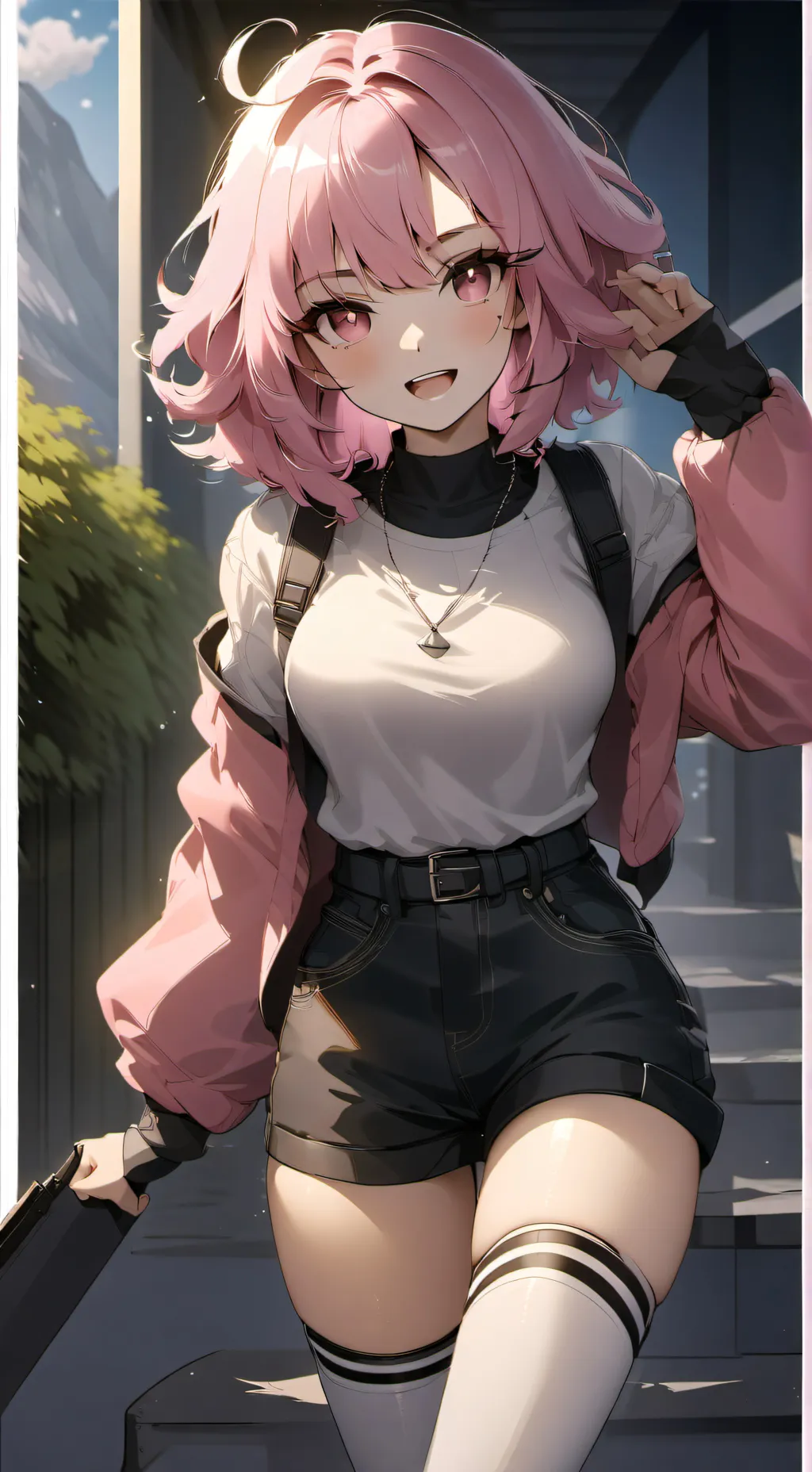 ai character: Human spineless su background