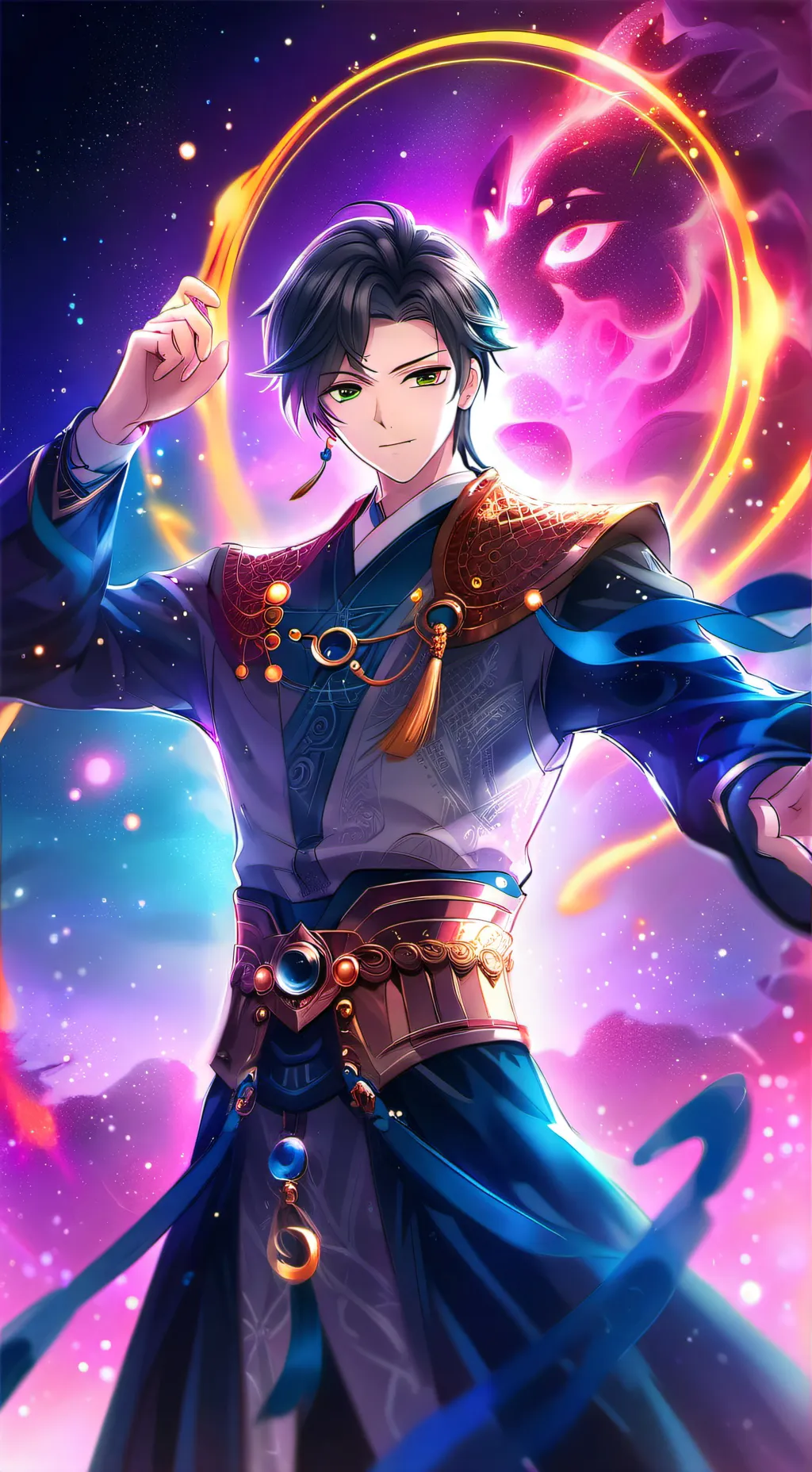 ai character: Reincarnation background