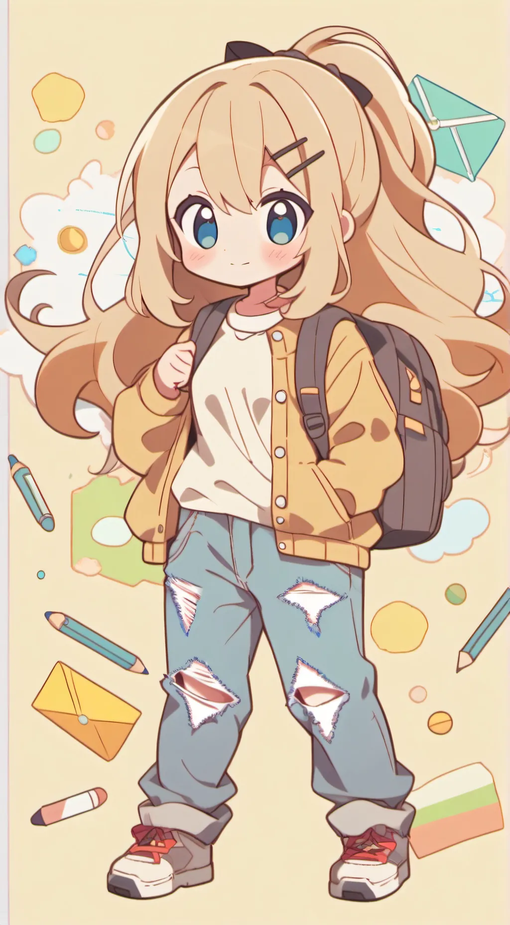 ai character: Jessica  background