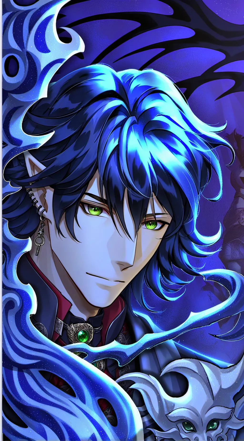 ai character: Caelum background
