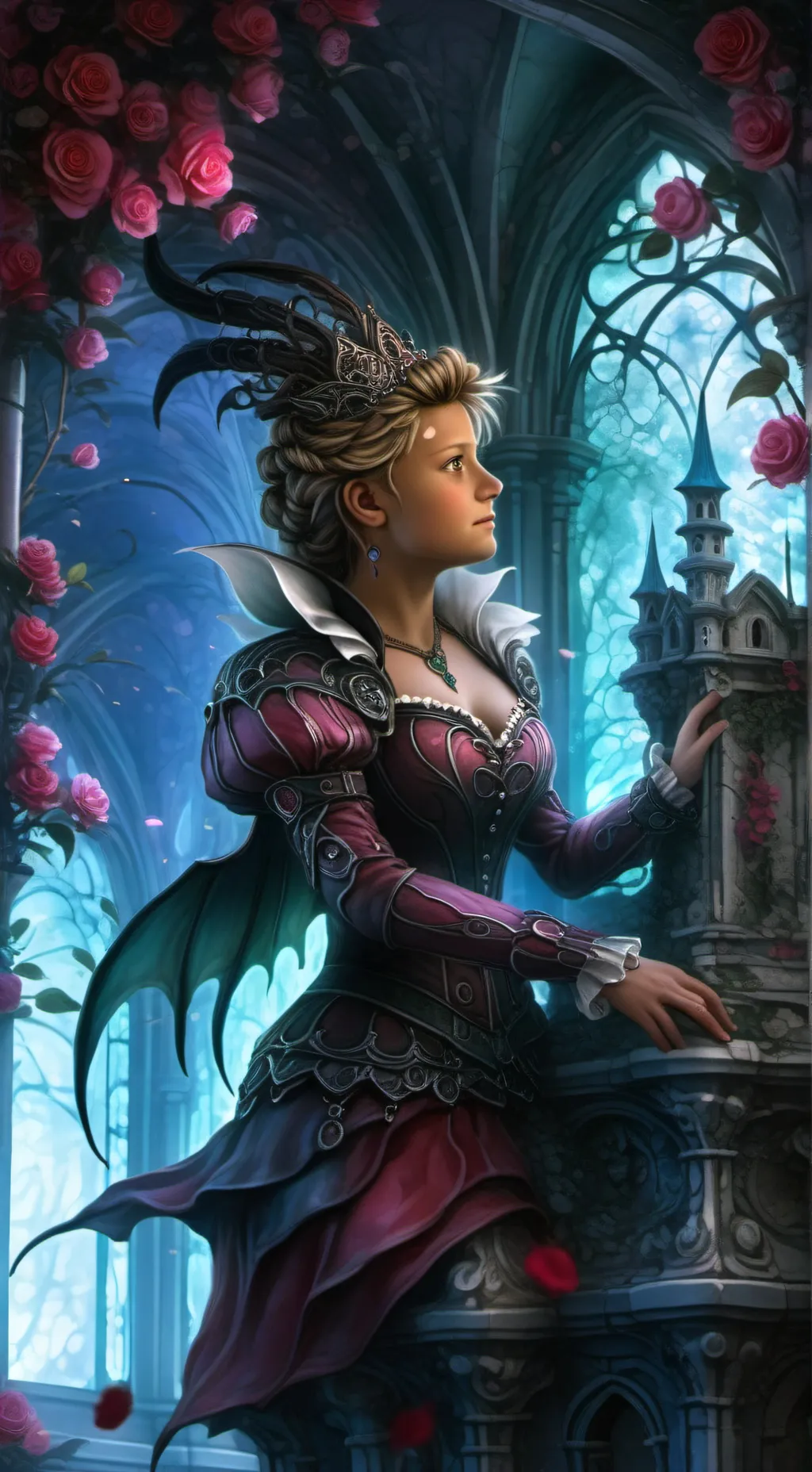 ai character: Outer banks background