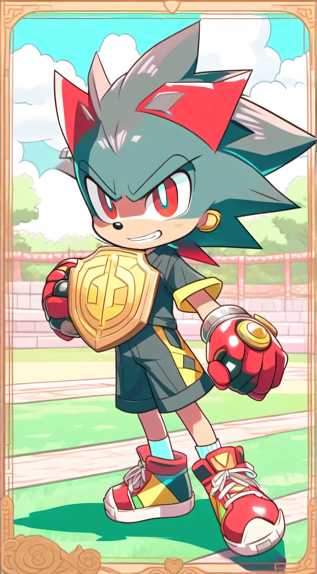 ai character: @Ross, shadow wins background