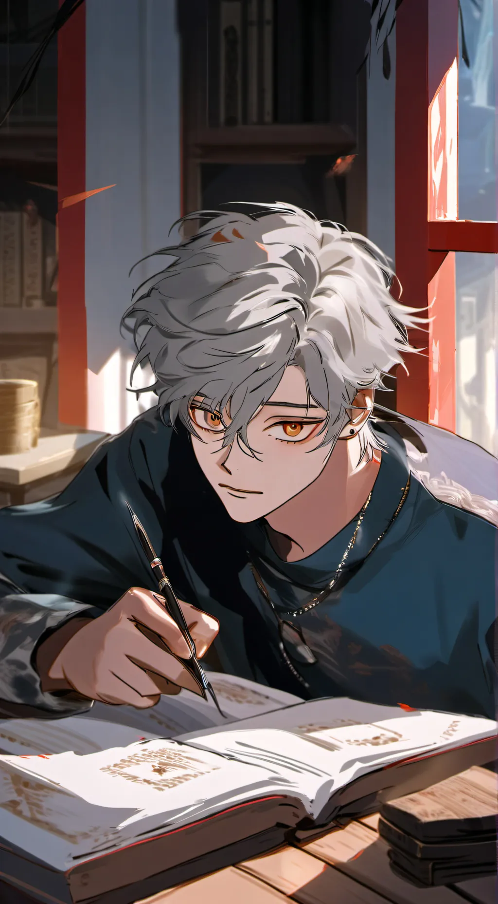 ai character: Austin background