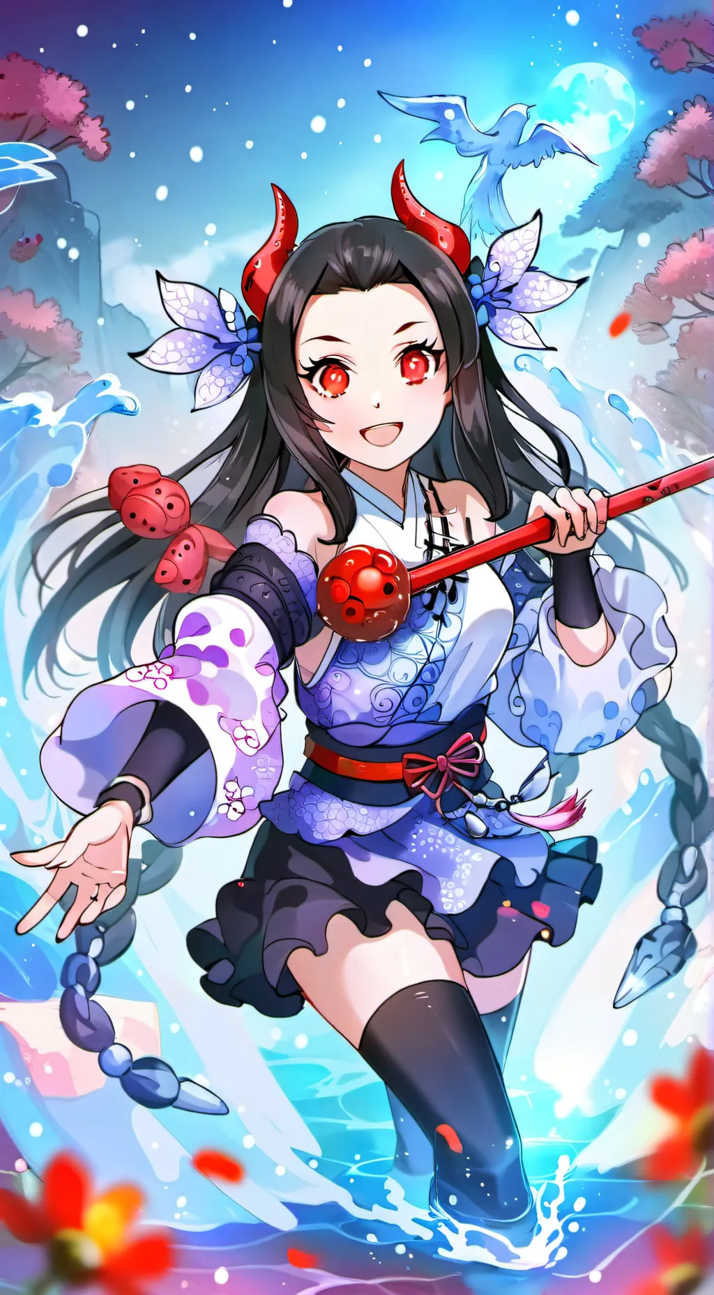 ai character: NEZUKO  background