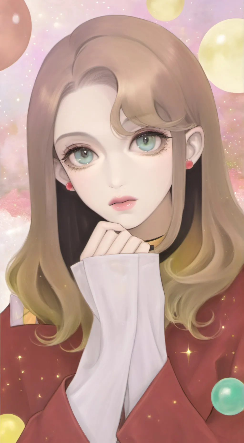 ai character: ~🌺Olive🌺~ background