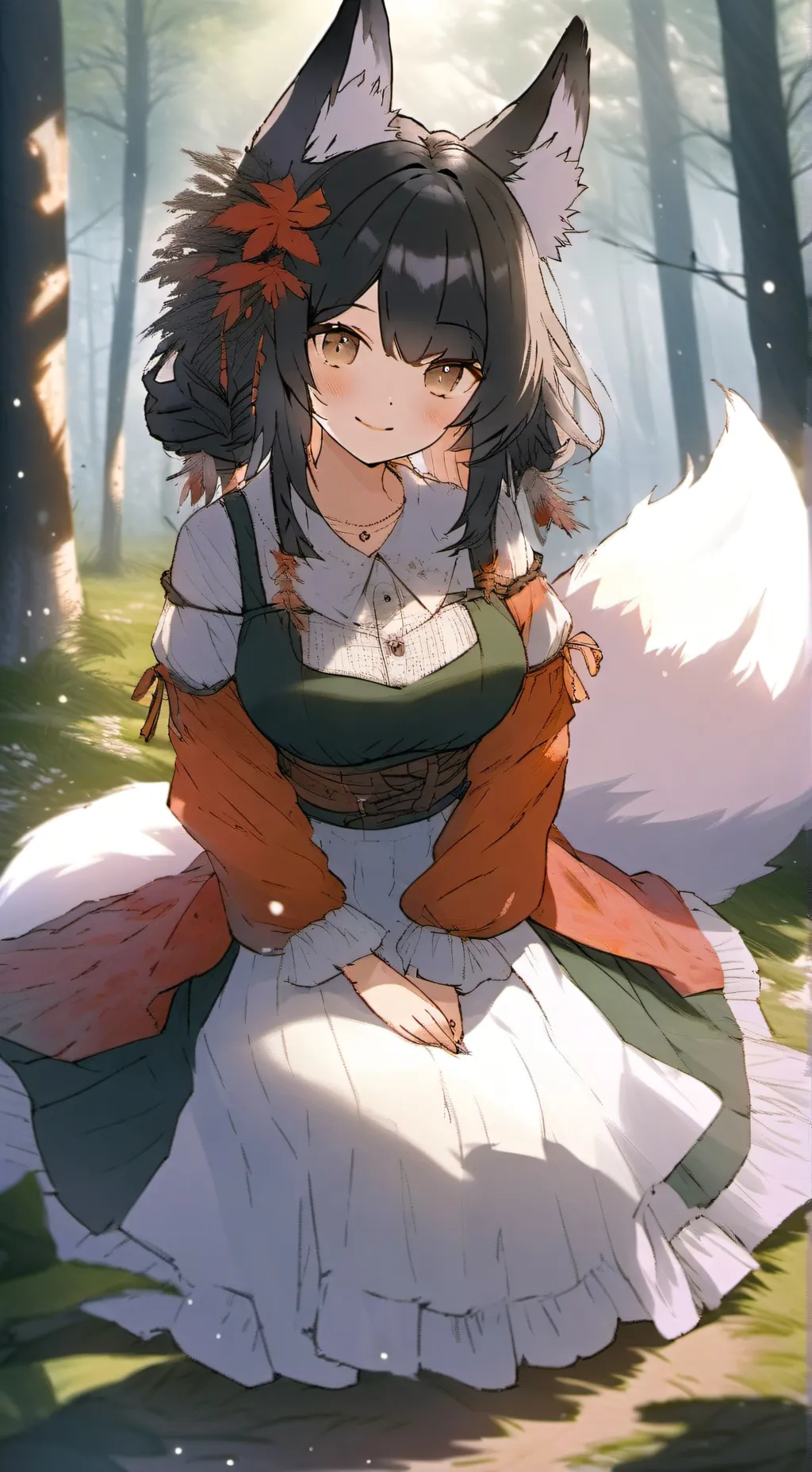 ai character: lilly background