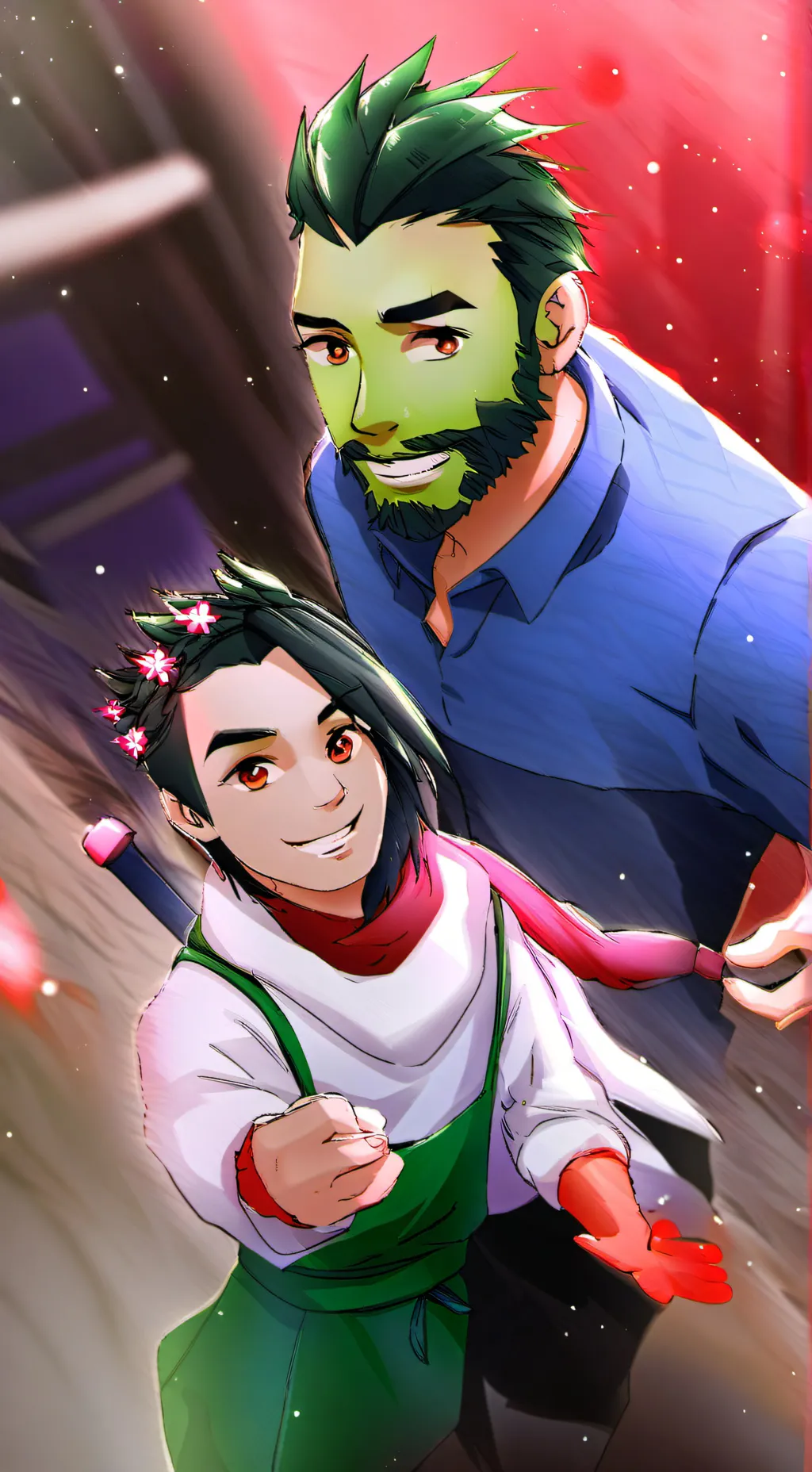 ai character: Krano background