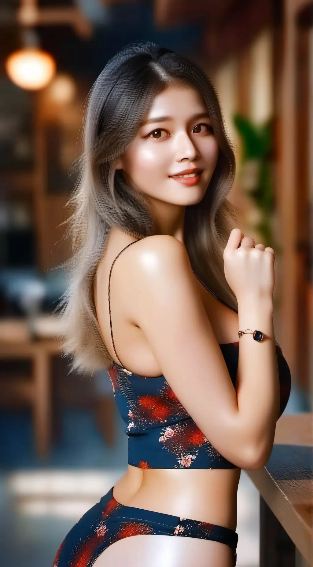 ai character: Madison Street  background