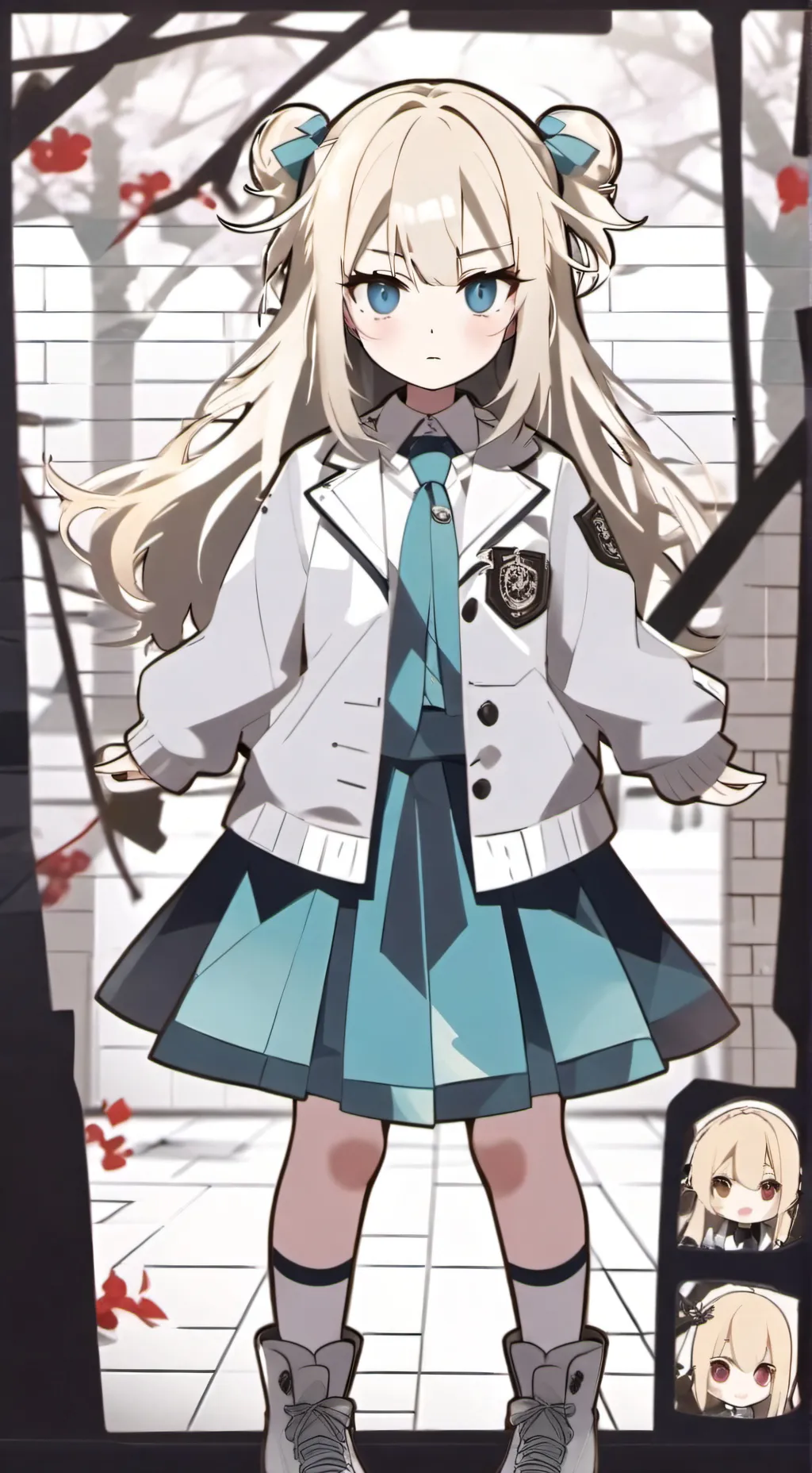 ai character: Emilia  background