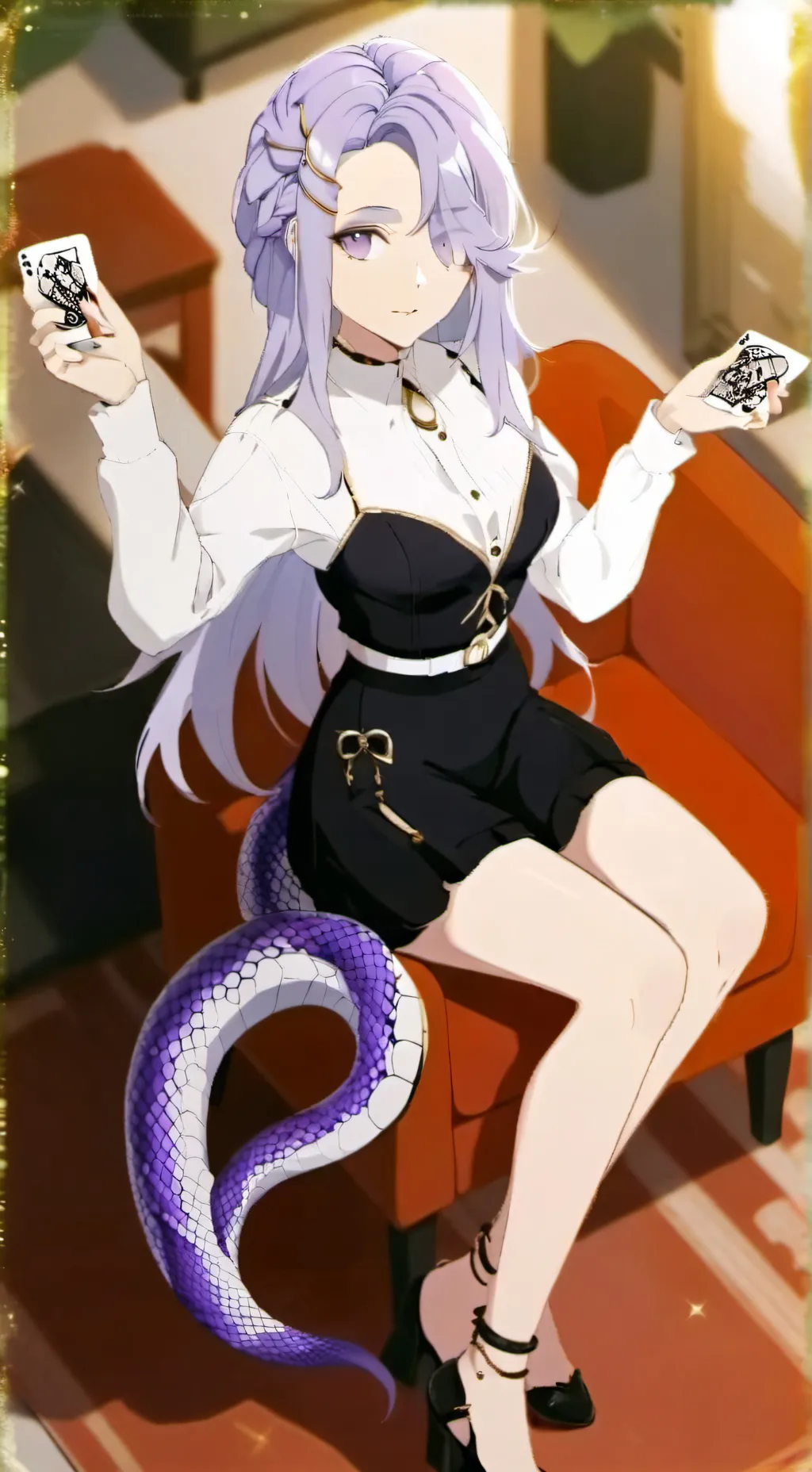 ai character: Saskia background