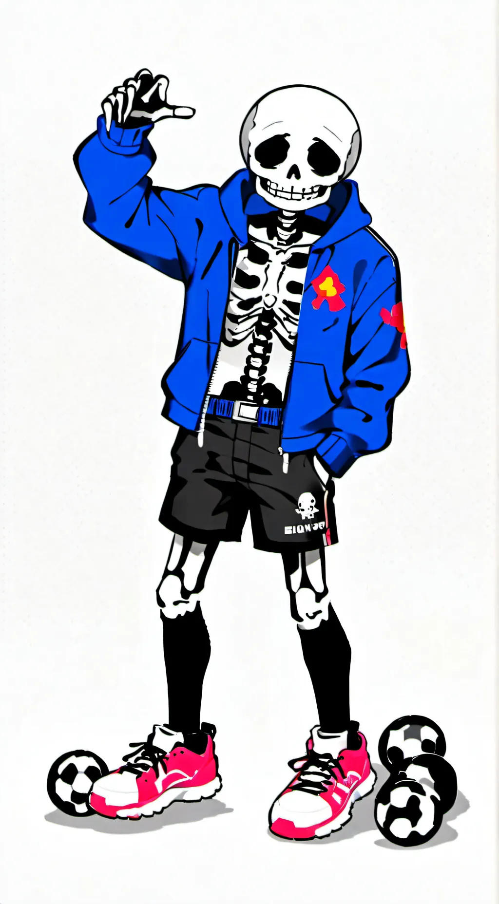 ai character: sans background