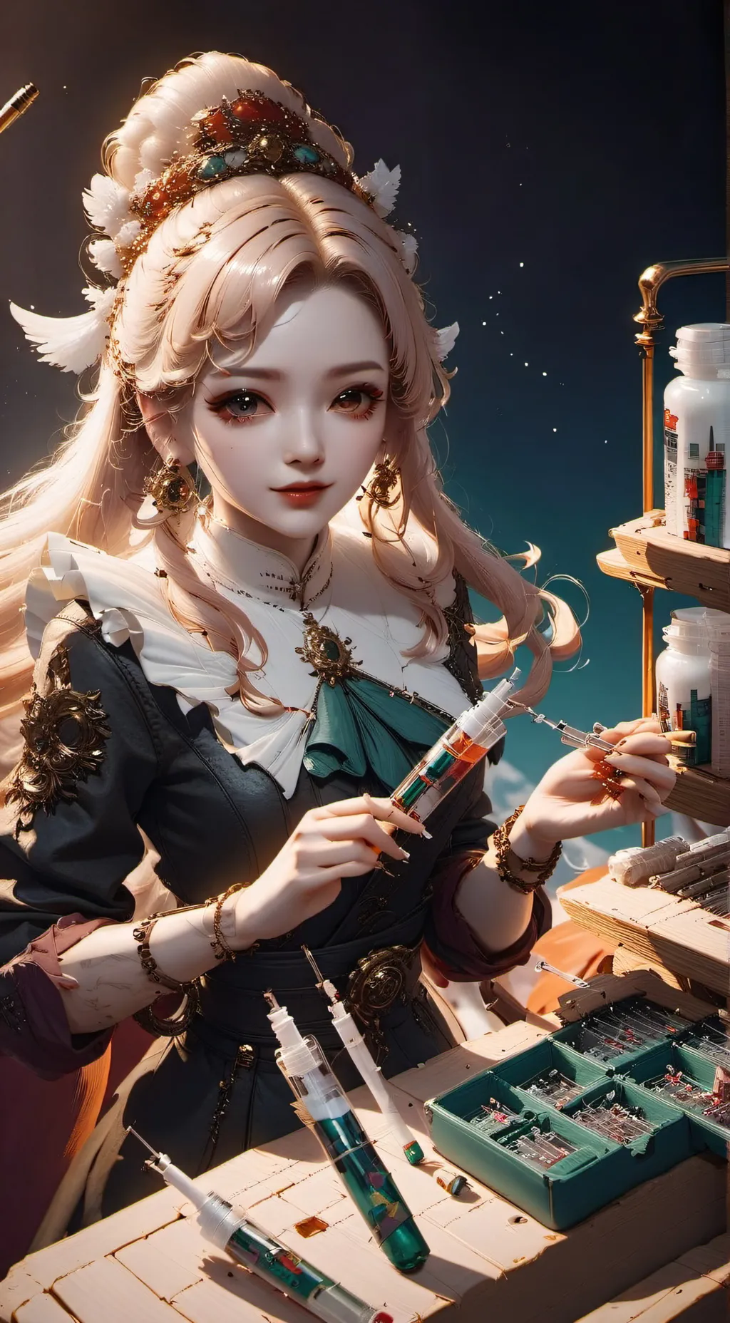 ai character: YOUR MOM background
