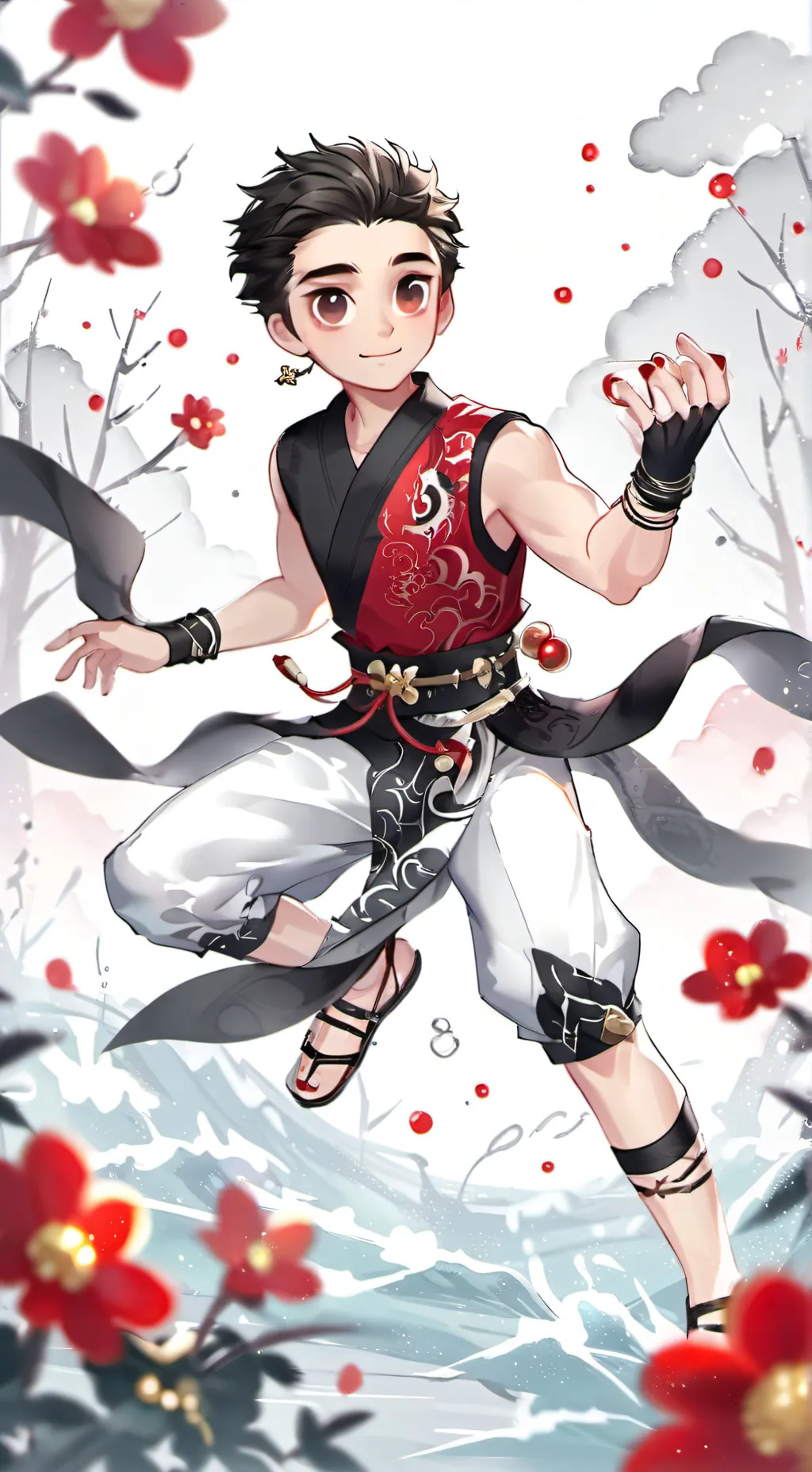 ai character: Novios background