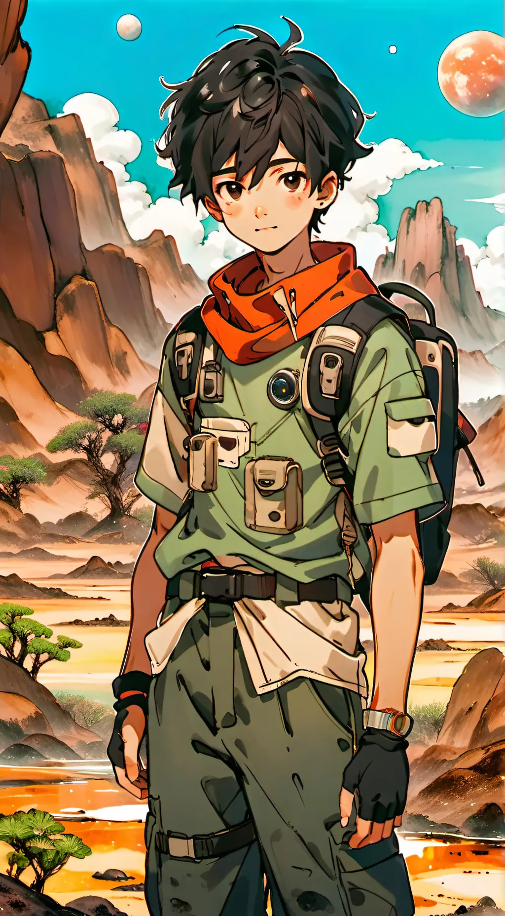 ai character: Jax background