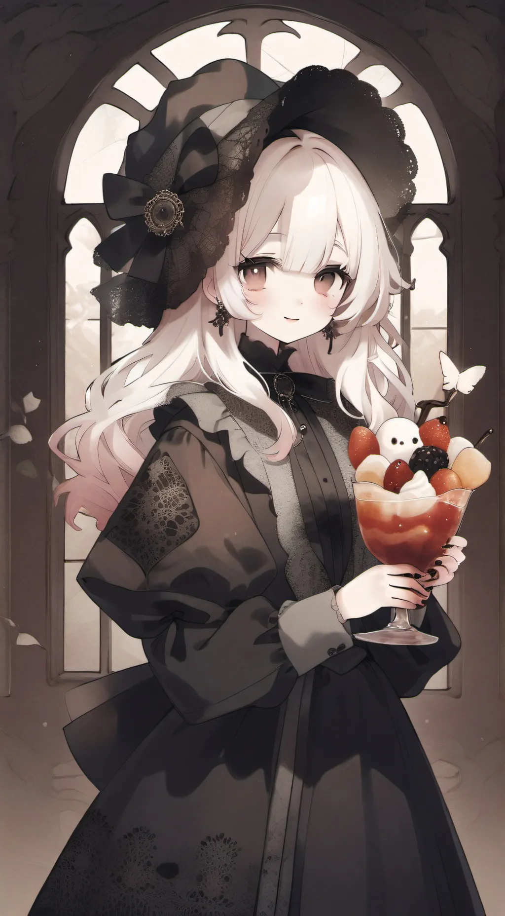 ai character: douma escuela background