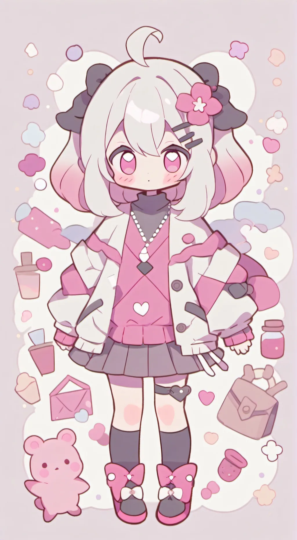 ai character: 📺Vox📺 background