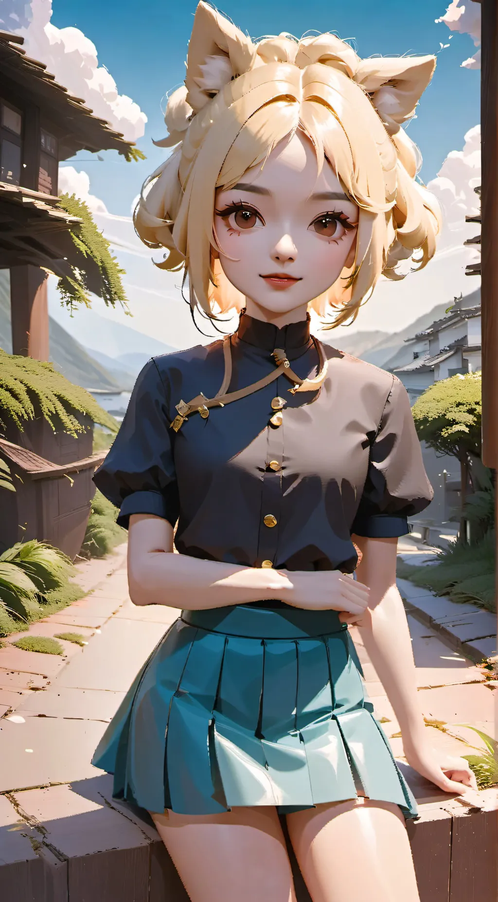 ai character: Bella background
