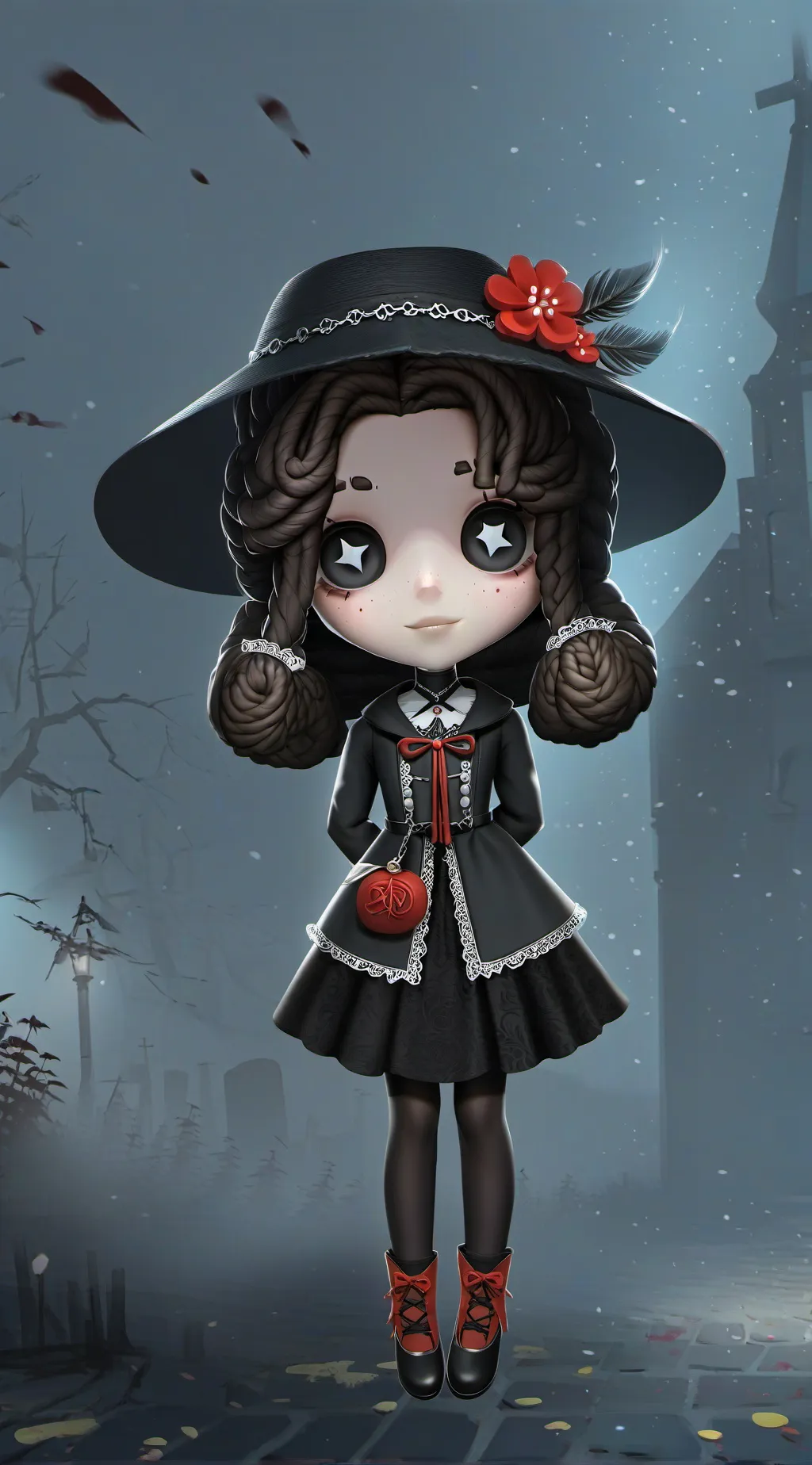 ai character: tokito agua background