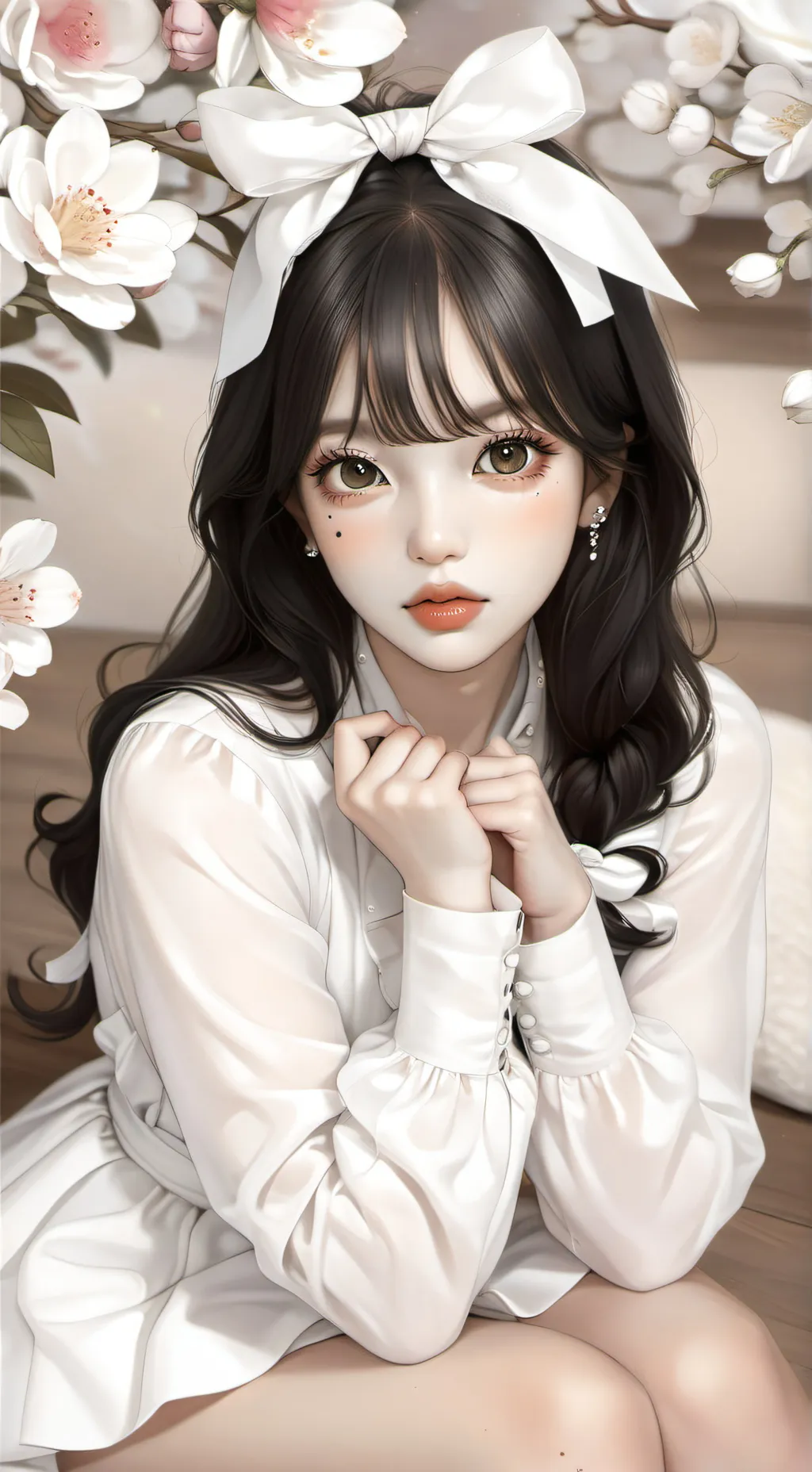 ai character: 한국 킬리아 (Keelia)  background