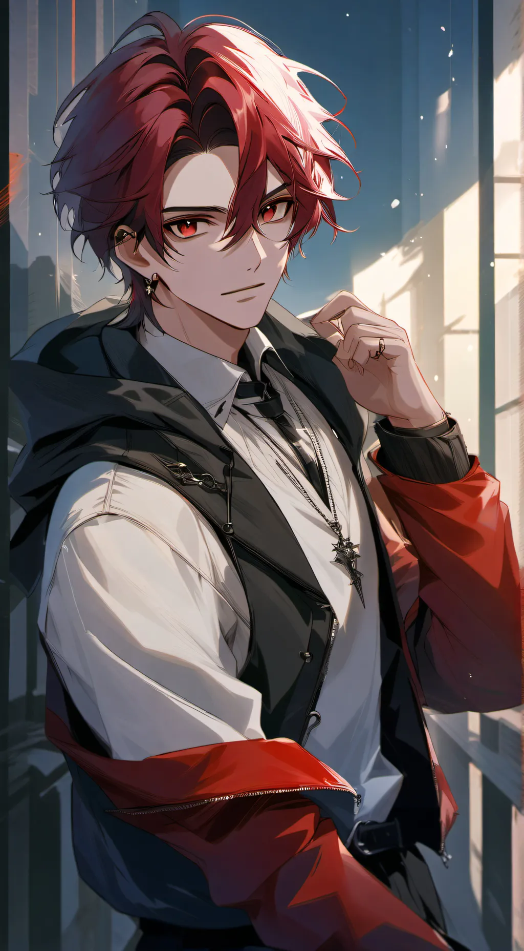 ai character: Roy (vamp ver) background
