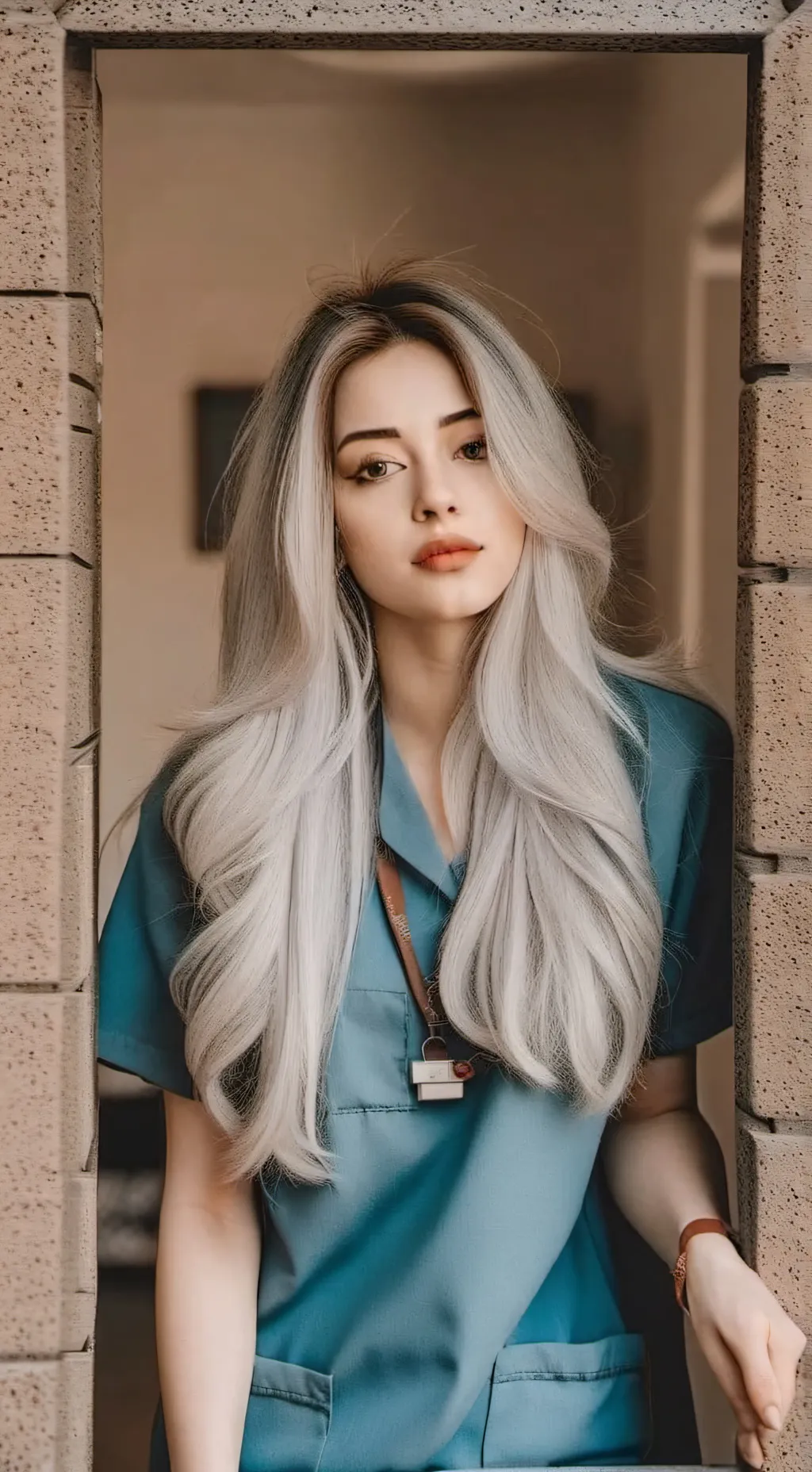 ai character: ￼ Doctor ￼ background