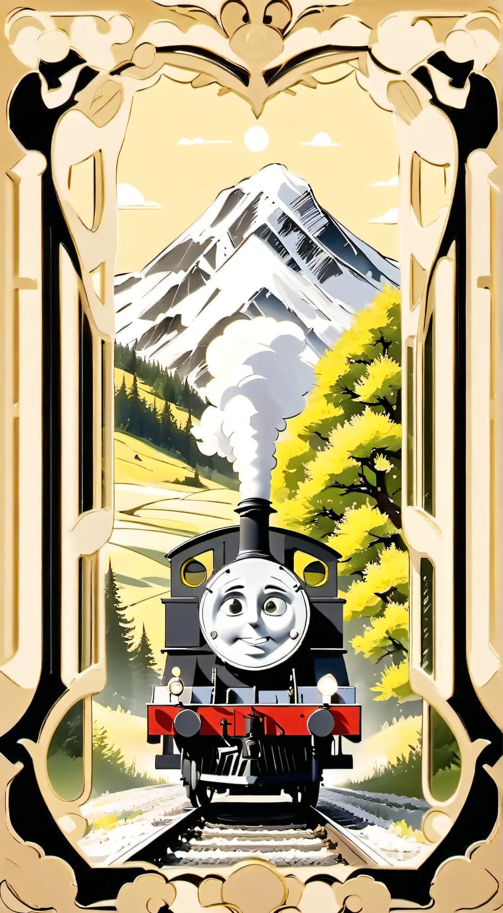 ai character: thomas background