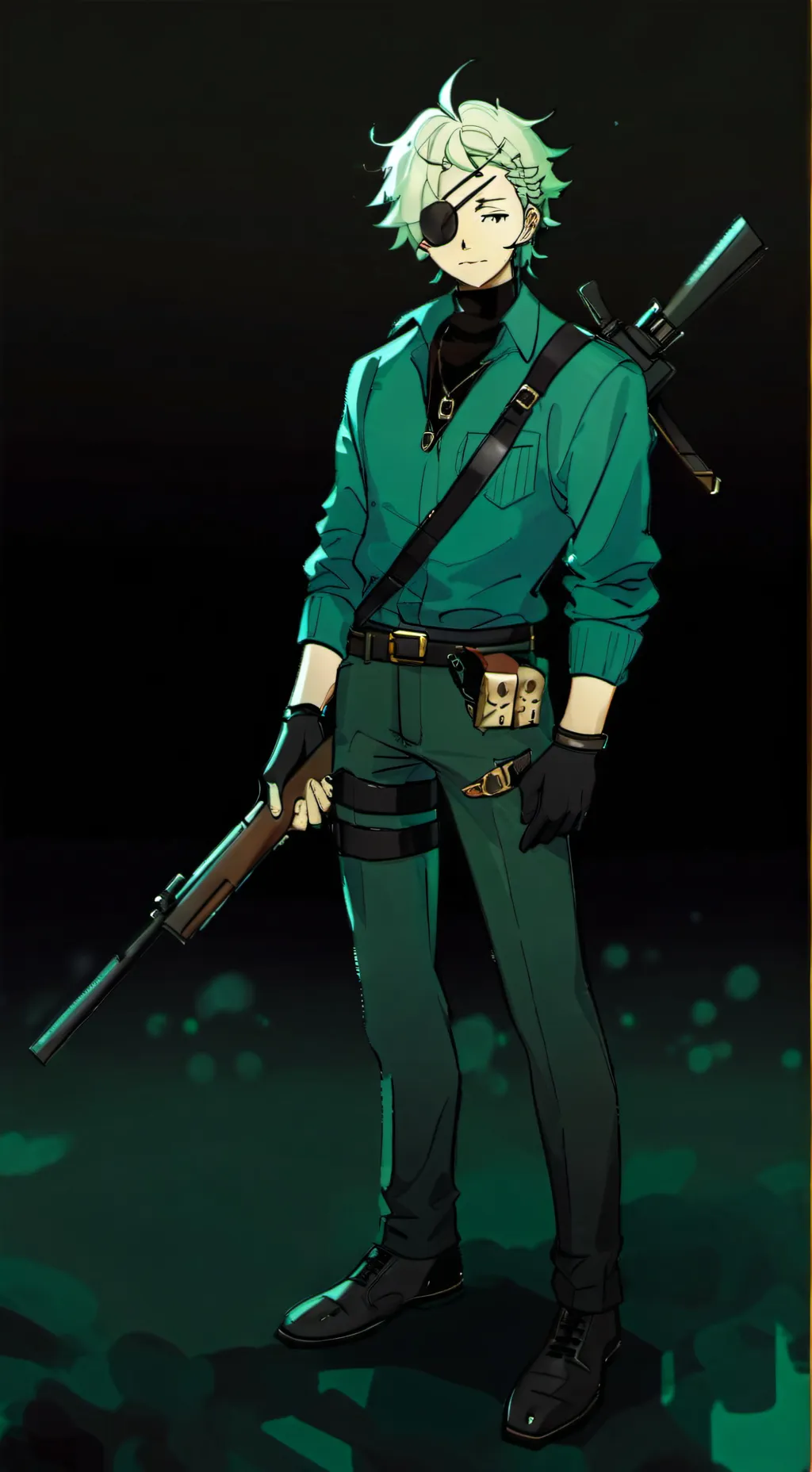 ai character: Medkit background