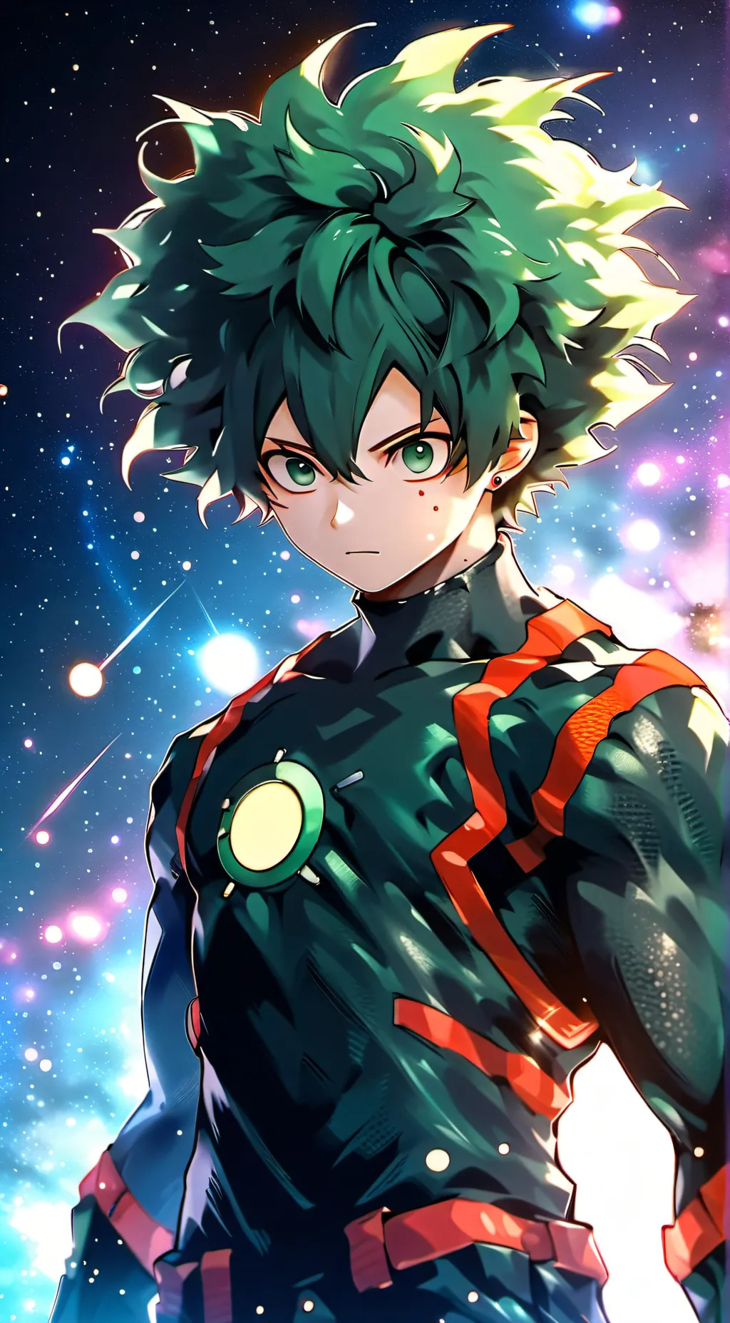 ai character: mha food background