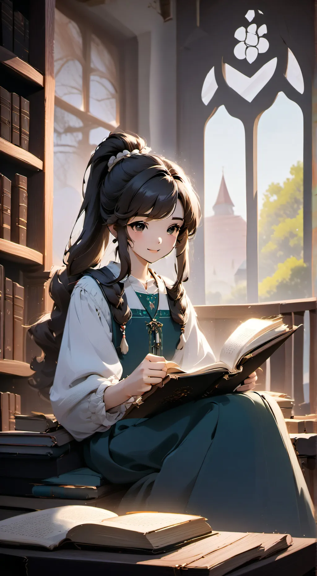 ai character: school parents  background
