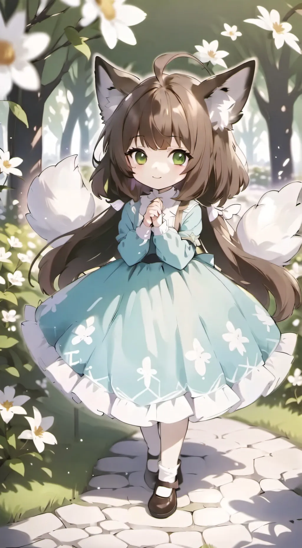 ai character: Sky background