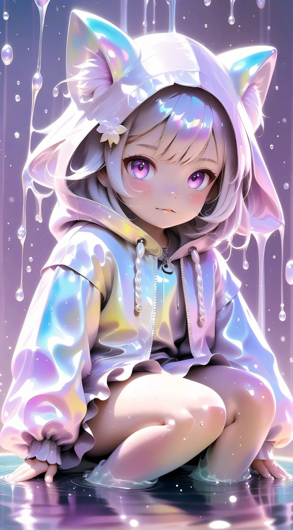 ai character: Aria background