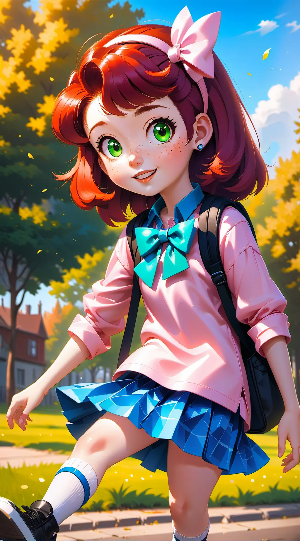 ai character: Elizabeth Afton background