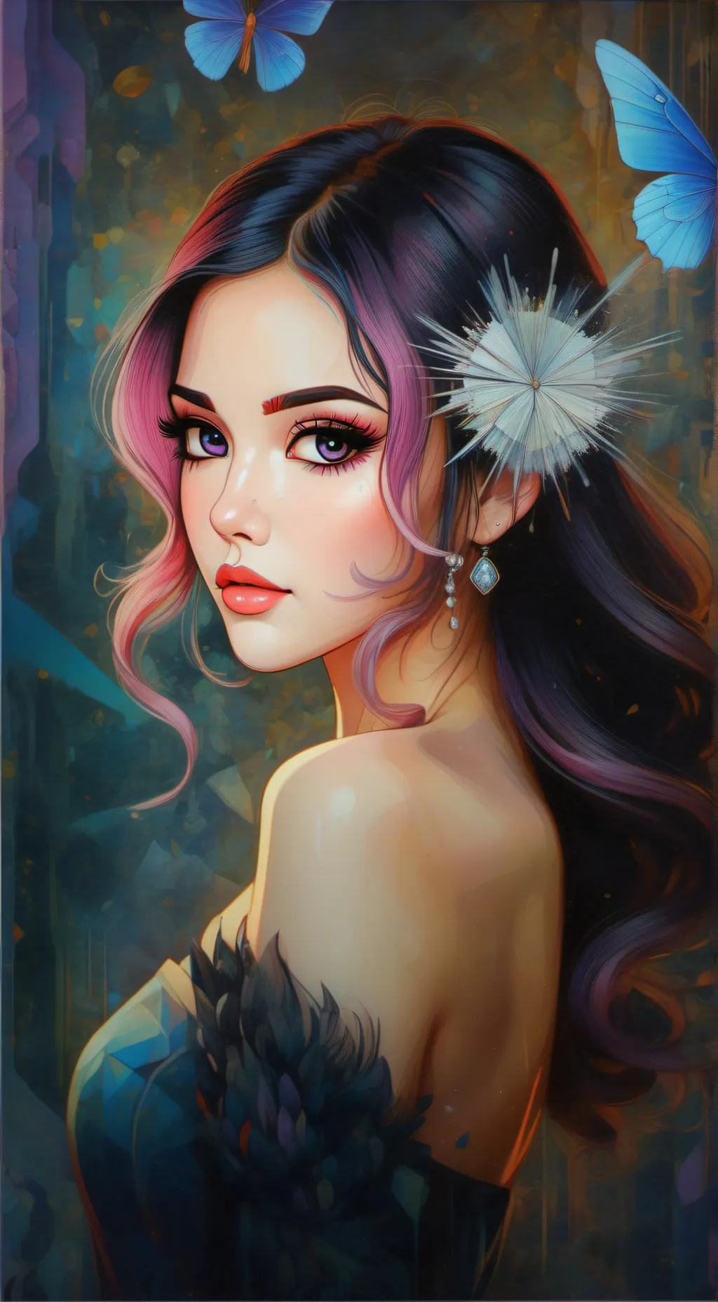 ai character: Ariana  background