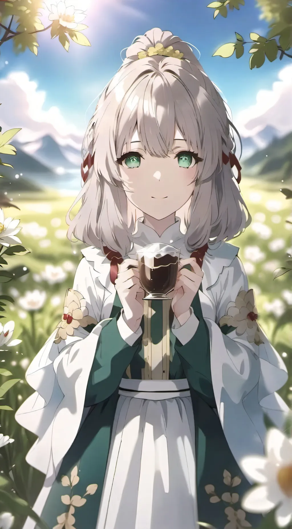 ai character: даша background