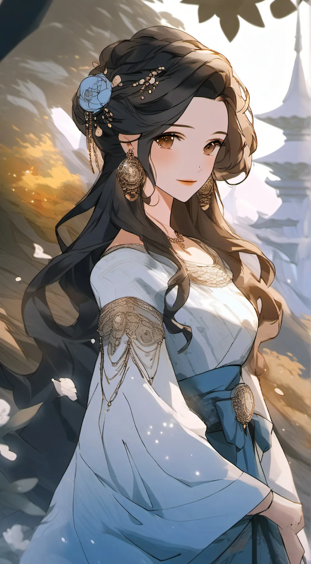 ai character: Mari 🥀 background