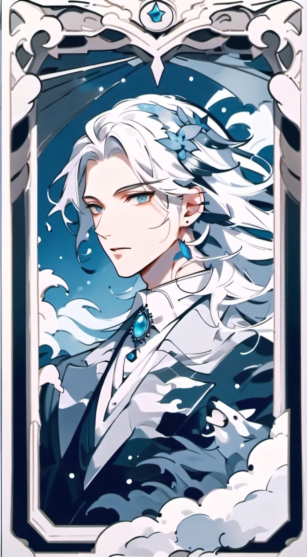 ai character: Alan  background
