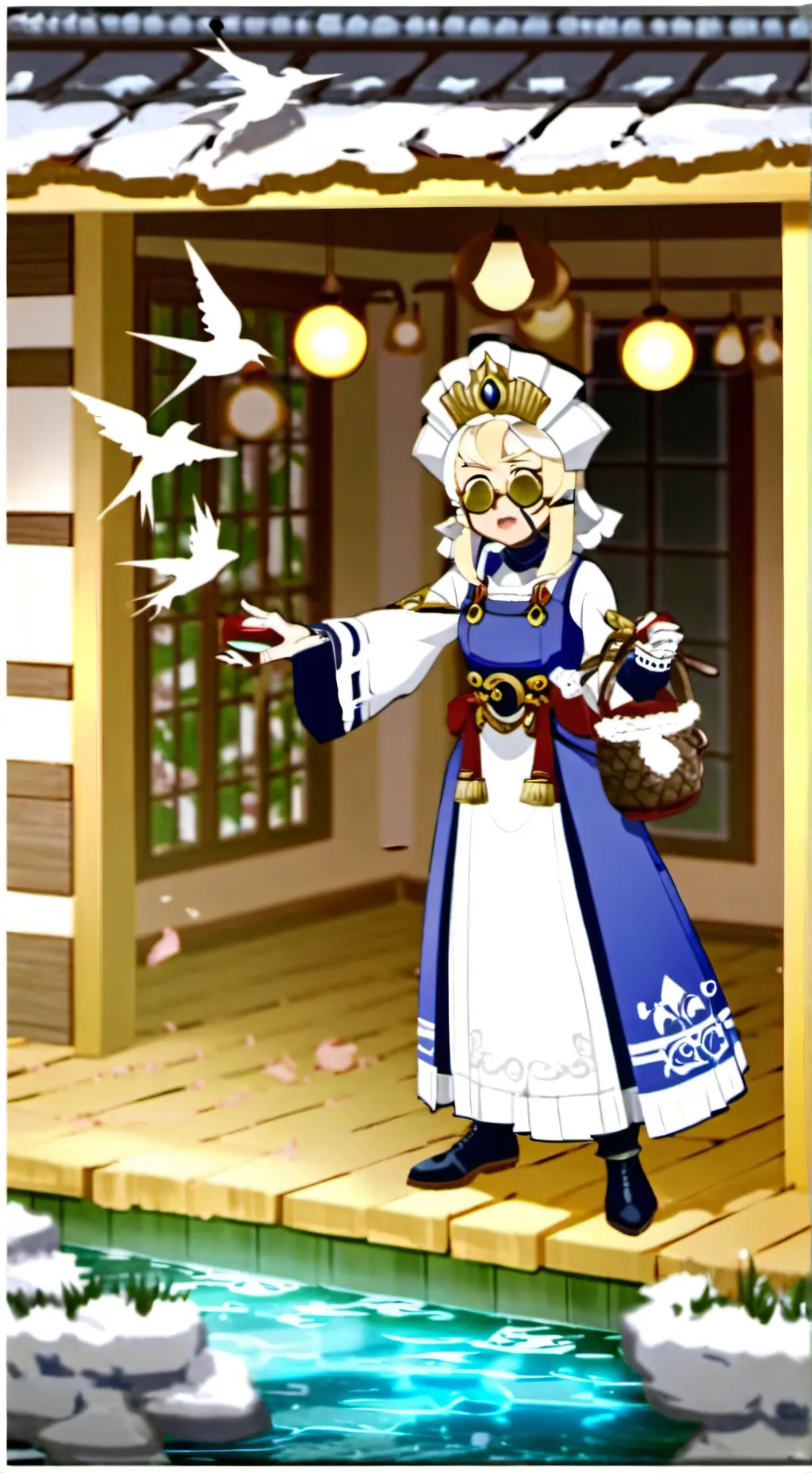 ai character: CRK IN BACKROOMS background